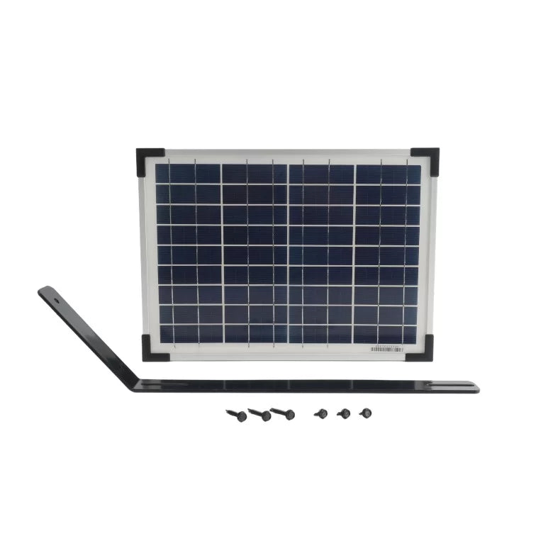 10 WATT 12V SOLAR PANEL W/ BRACKET